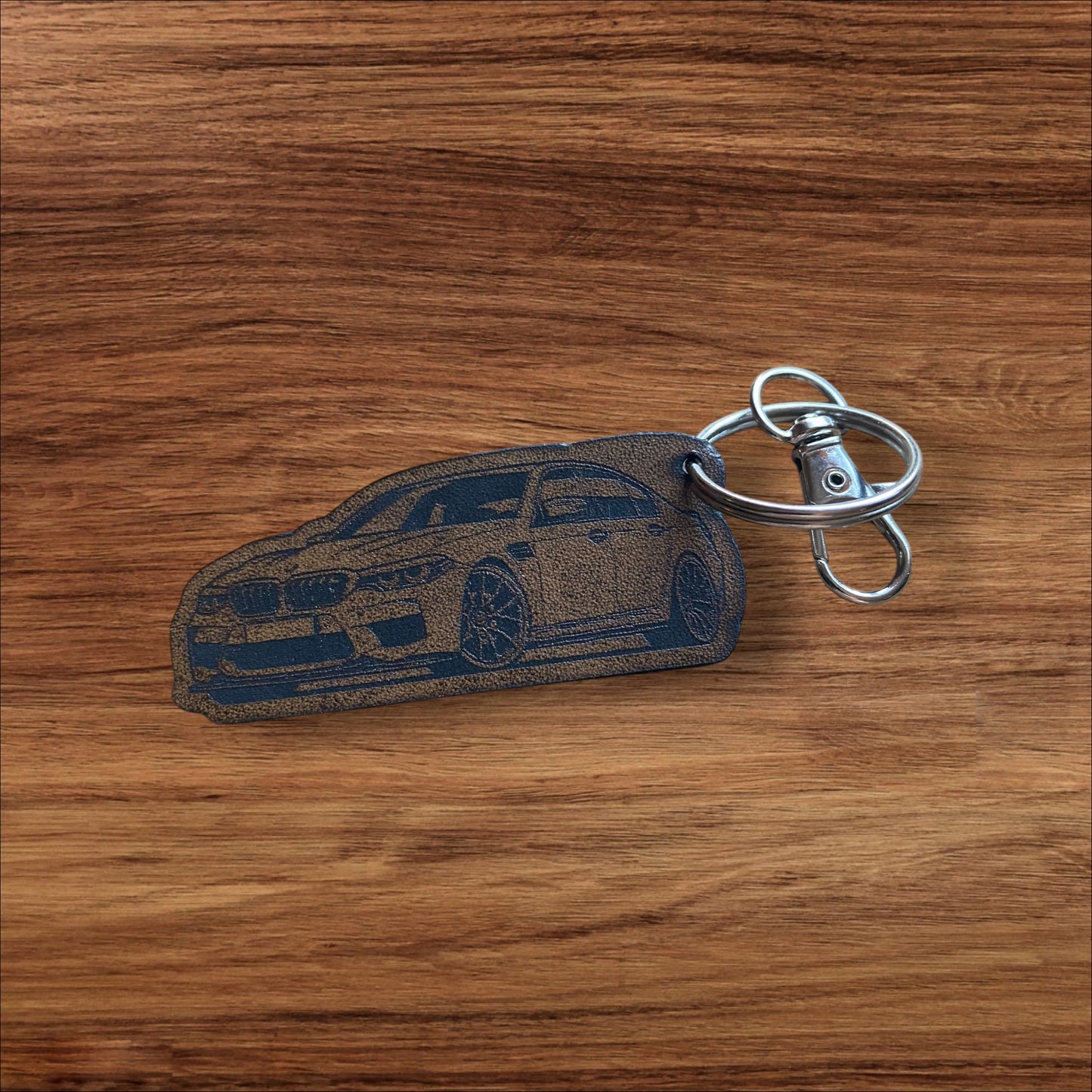 Custom BMW Leather Keychain – Engraved BMW Logo Key Ring – Personalized Car Keychain for BMW Enthusiasts - SystemPoint Solutions