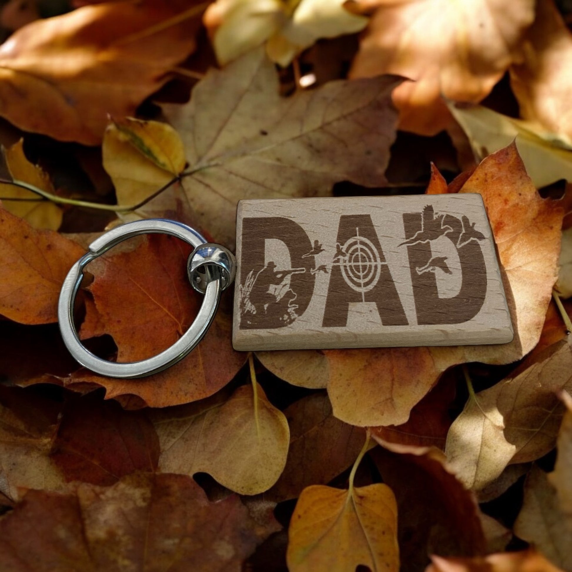 Custom Engraved Dad Keychain, Personalized Father's Day Gift, Unique Dad Design, Custom Keychain for Dad, Gift for Father, Engraved Keychain for Dad, Custom Gift for Him - SystemPoint Solutions