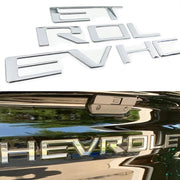 Tailgate Insert Letters 2019-2025 Chevy Silverado - Emblems Badge - SystemPoint Solutions
