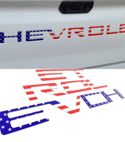 Tailgate Insert Letters 2019-2025 Chevy Silverado - Emblems Badge - SystemPoint Solutions