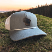 State Flag Hat – USA Leather Patch Trucker Rope Cap - SystemPoint Solutions