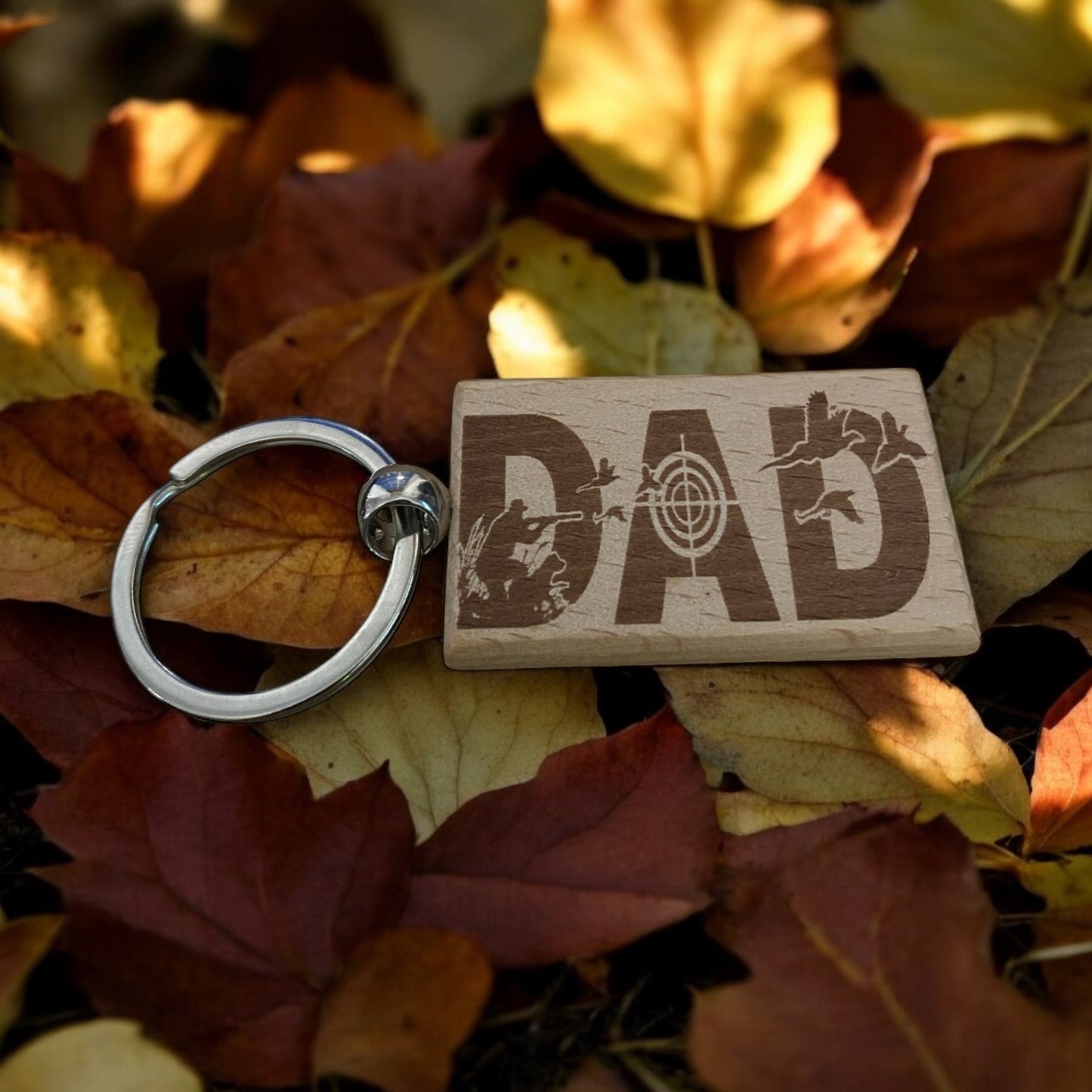 Custom Engraved Dad Keychain, Personalized Father's Day Gift, Unique Dad Design, Custom Keychain for Dad, Gift for Father, Engraved Keychain for Dad, Custom Gift for Him - SystemPoint Solutions