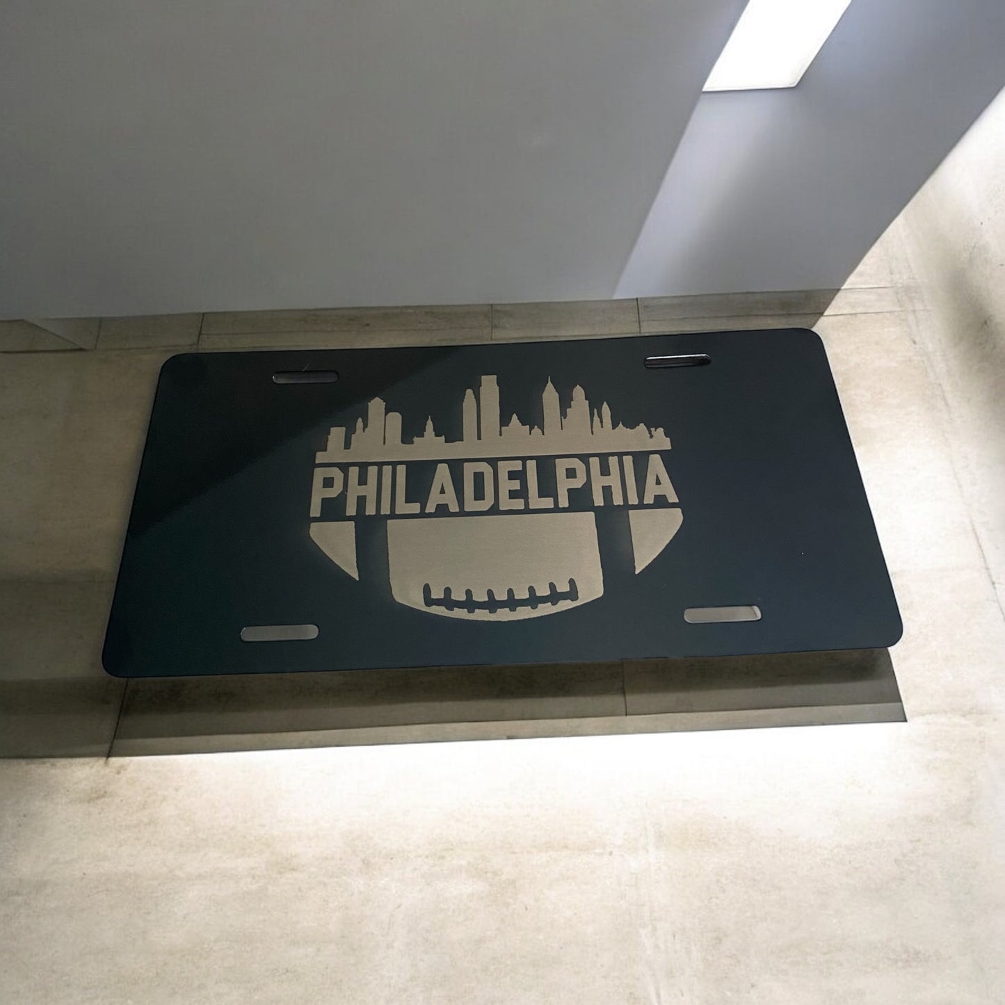 Philadelphia Eagles Super Bowl LIX Champions License Plate - SystemPoint Solutions