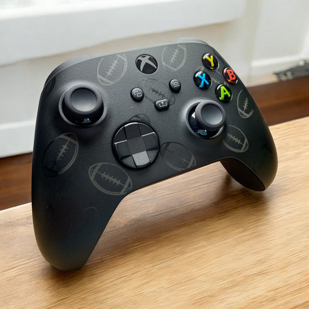 Engraved Xbox Controller – Custom Football Design Grip