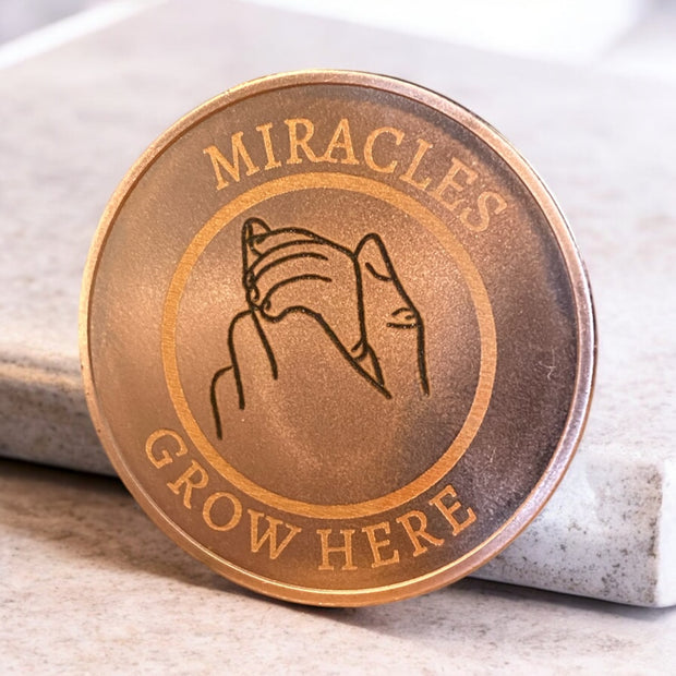 Custom Engraved NICU Brass Coin - Commemorative Keepsake - SystemPoint Solutions