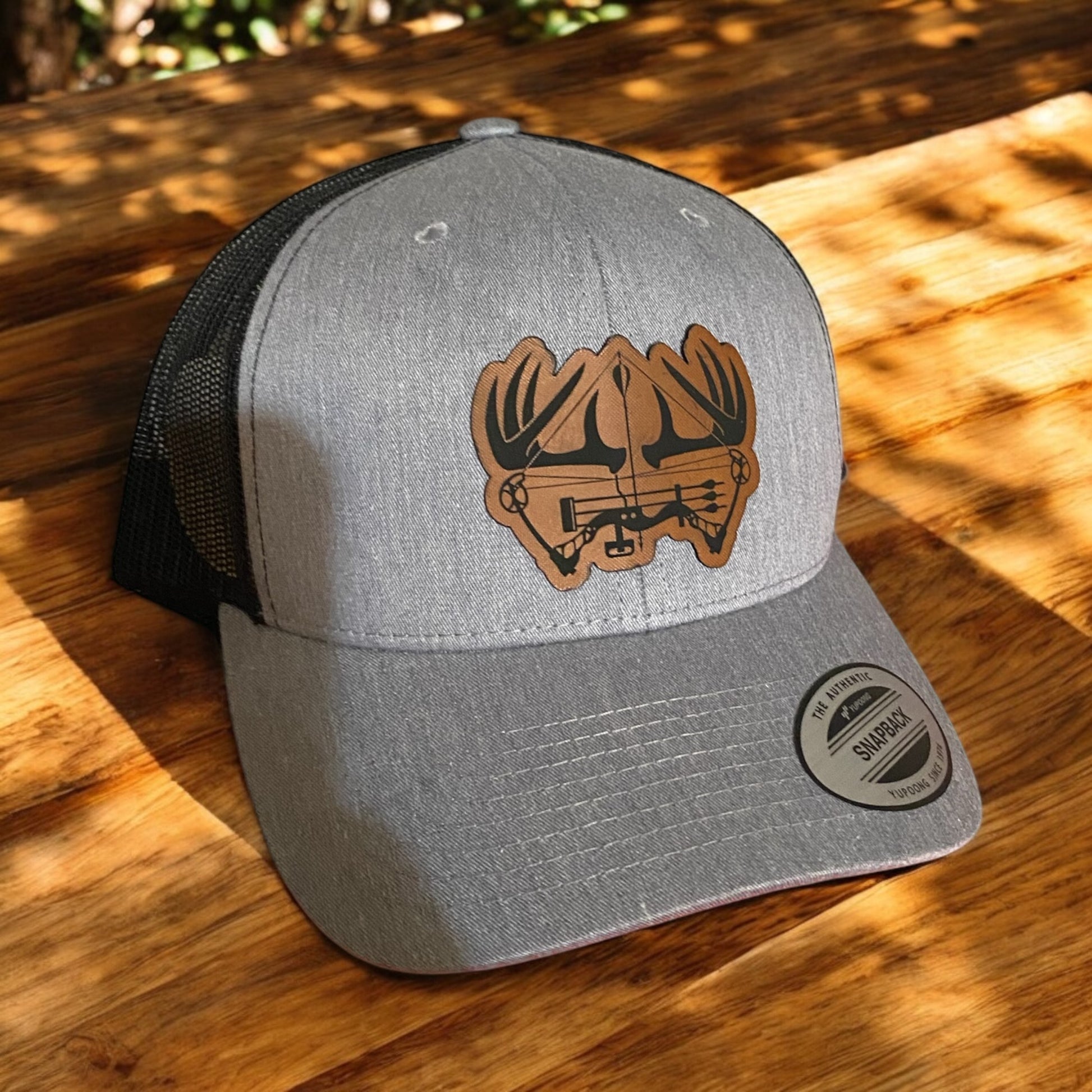 Custom Bow Hunting Patch Hat - Personalized Outdoor Hunting Cap, Custom Embroidered Hunting Gear, Perfect for Hunters & Outdoorsmen - SystemPoint Solutions