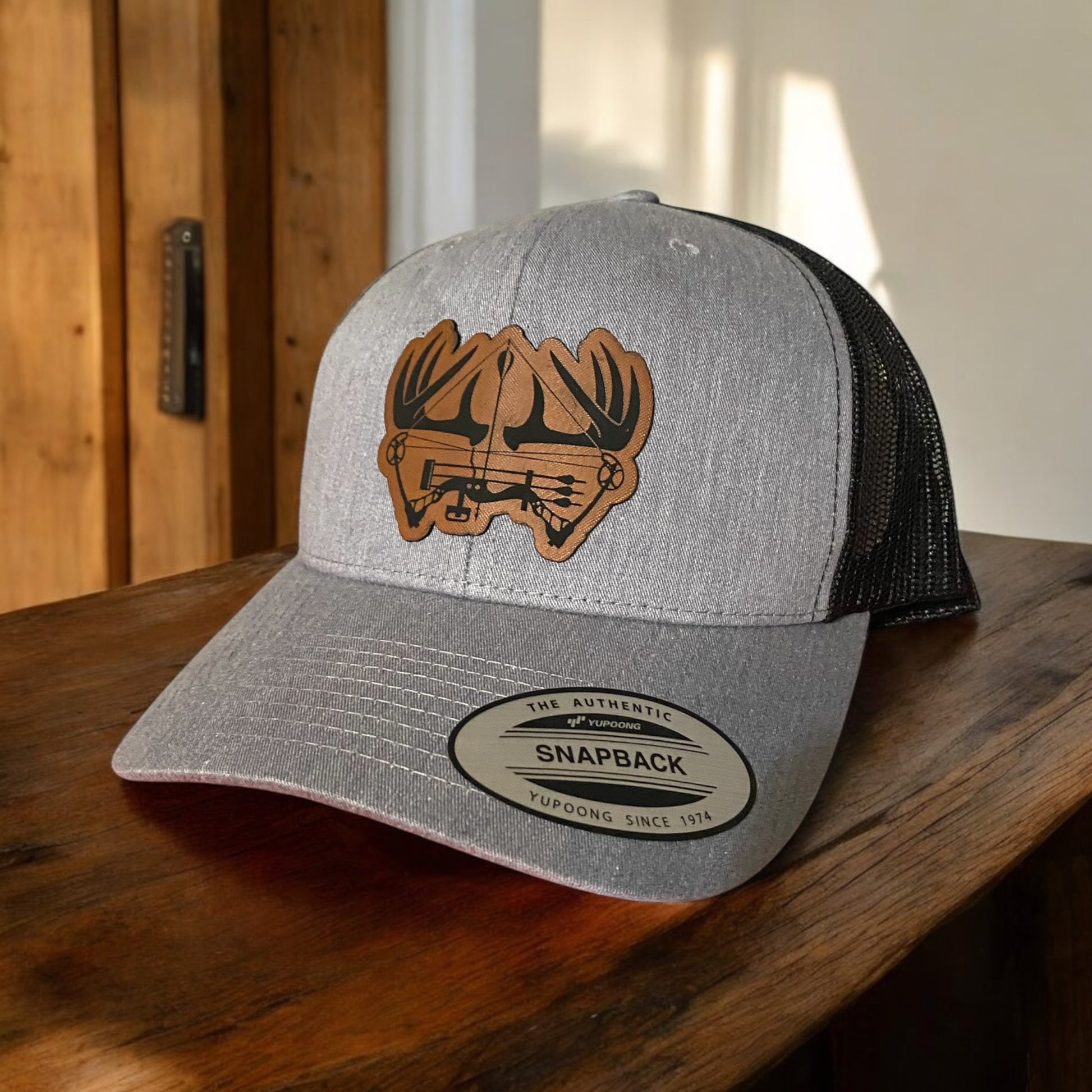 Custom Bow Hunting Patch Hat - Personalized Outdoor Hunting Cap, Custom Embroidered Hunting Gear, Perfect for Hunters & Outdoorsmen - SystemPoint Solutions