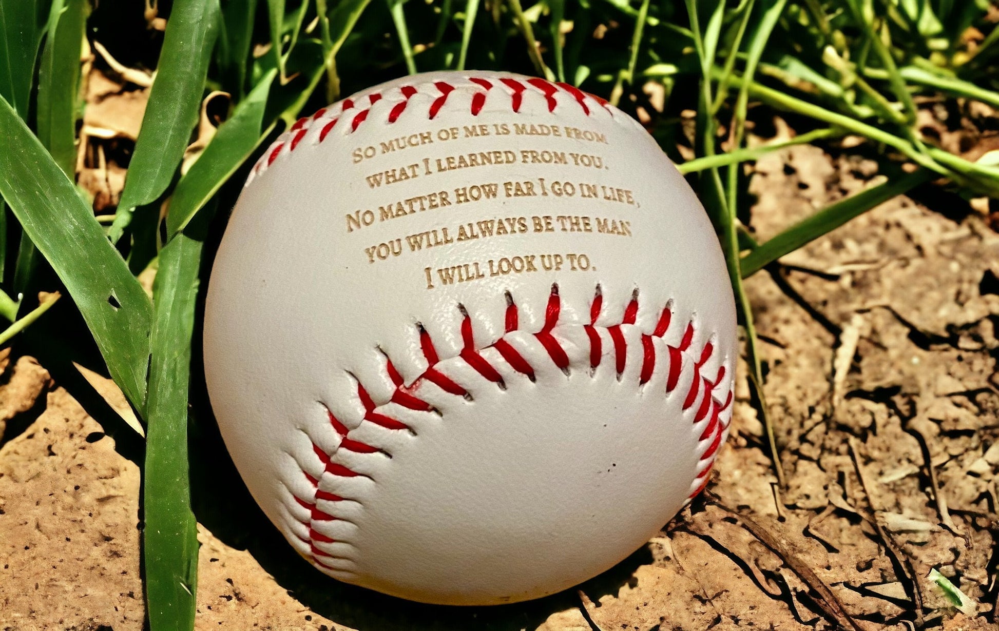 Personalized Engraved Baseball for Dad - Customized Gift for Father's Day, Birthday or Special Occasion - Unique and Sentimental - SystemPoint Solutions