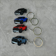 Silverado Keychain - Custom Metal Truck Key Ring Gift for Owners - SystemPoint Solutions