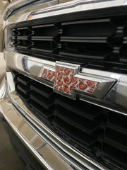 Chevrolet Football Silverado Bowtie Overlay | Vinyl Precut | Front & Rear Emblem - SystemPoint Solutions