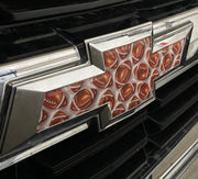 Chevrolet Football Silverado Bowtie Overlay | Vinyl Precut | Front & Rear Emblem - SystemPoint Solutions