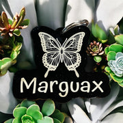 Custom Butterfly Acrylic Keychain – Cute Personalized Gift - SystemPoint Solutions