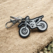 Custom Dirt Bike Acrylic Keychain - Motocross Gift - SystemPoint Solutions