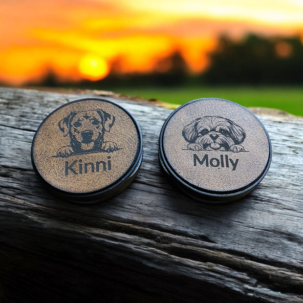 Custom Dog PopSocket – Personalized Leather Phone Grip - SystemPoint Solutions