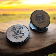 Custom Dog PopSocket – Personalized Leather Phone Grip - SystemPoint Solutions