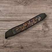 Custom Leather Camo Rifle Sling - Personalized Gun Sling Gift - SystemPoint Solutions