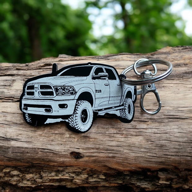 Custom Ram Truck Acrylic Keychain - Dodge Ram Gift for Pickup Truck Lovers - SystemPoint Solutions
