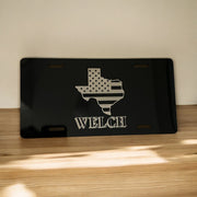 Custom State Flag License Plate - Personalized Name Plate - SystemPoint Solutions