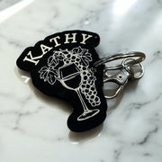 Custom Wine Grapes Keychain – Personalized Wine Lover Gift - SystemPoint Solutions