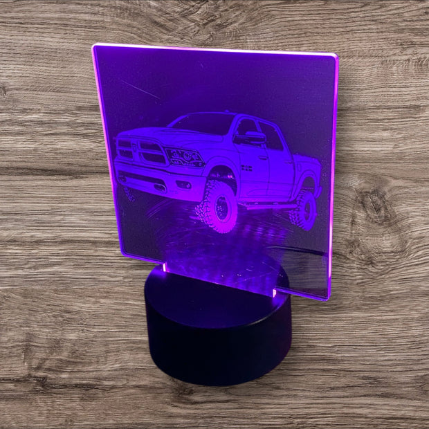 Dodge Ram Truck LED Light with Remote – Custom Pickup Lamp - SystemPoint Solutions