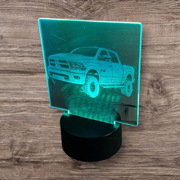 Dodge Ram Truck LED Light with Remote – Custom Pickup Lamp - SystemPoint Solutions