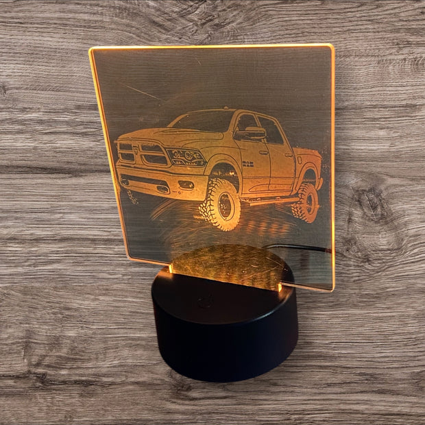 Dodge Ram Truck LED Light with Remote – Custom Pickup Lamp - SystemPoint Solutions