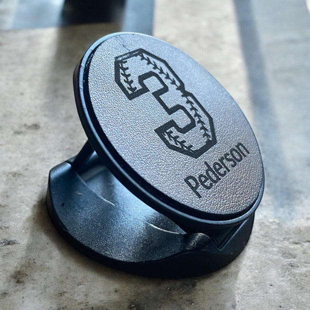 Personalized Baseball PopSocket – Custom Name & Number - SystemPoint Solutions
