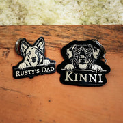Personalized Dog Acrylic Keychain – Custom Pet Gift - SystemPoint Solutions