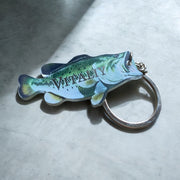 Personalized Engraved Acrylic Bass Fish Keychain – Custom Gift - SystemPoint Solutions