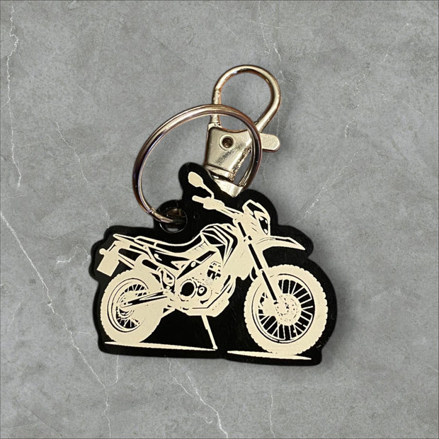 Sportbike Acrylic Keychain – Racing Style - SystemPoint Solutions