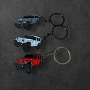 Custom Jeep Wrangler Keychain – Engraved Metal Key Ring - SystemPoint Solutions