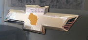 State Cutout Emblem Overlay for Chevy Silverado Truck USA - Front & Rear Emblem - SystemPoint Solutions